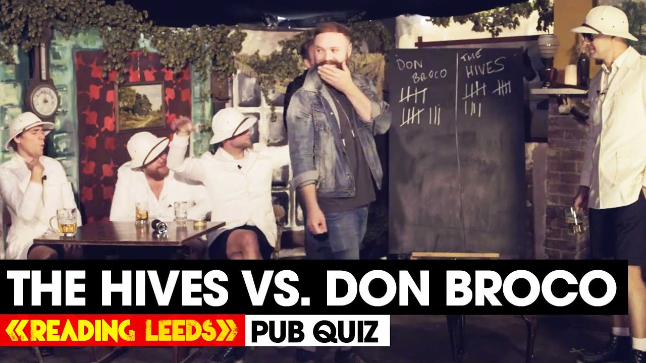 The Hives vs. Don Broco Pub Quiz - Part 2 | R&L 2014