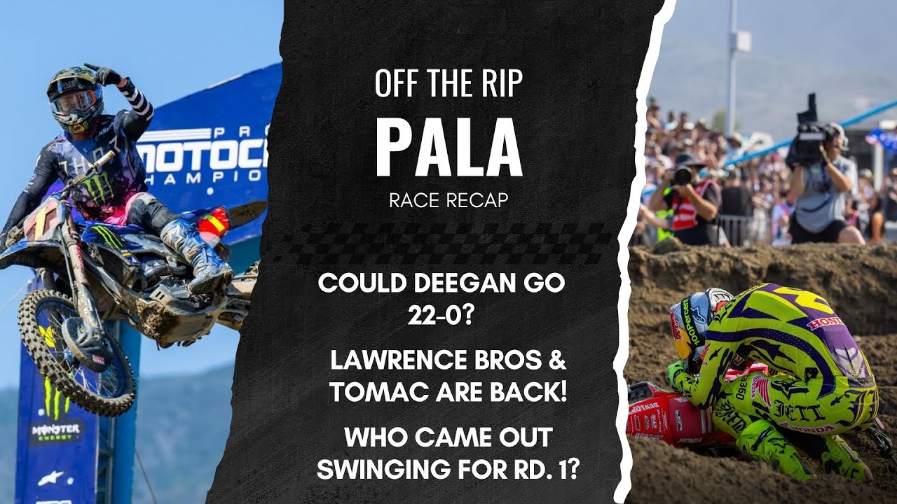 PALA MX Recap: Deegan's Perfect Season? | Lawrence Bros & Tomac Are Back!
