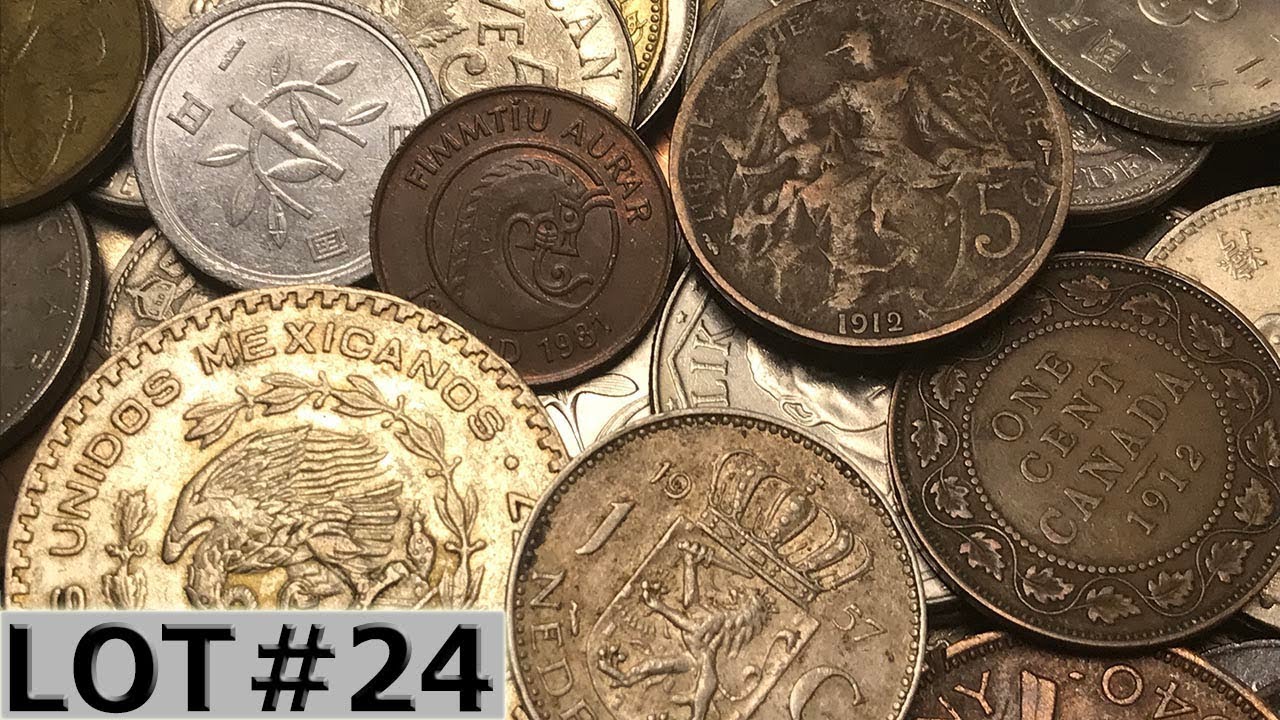 SILVER & RARE FOREIGNS FOUND In Mixed Foreign Coin Bag - Lot #24