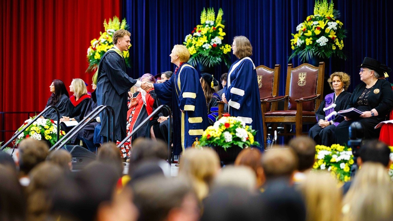 2026 Spring Convocation &mdash; Faculty of Applied Health Sciences (AM)
