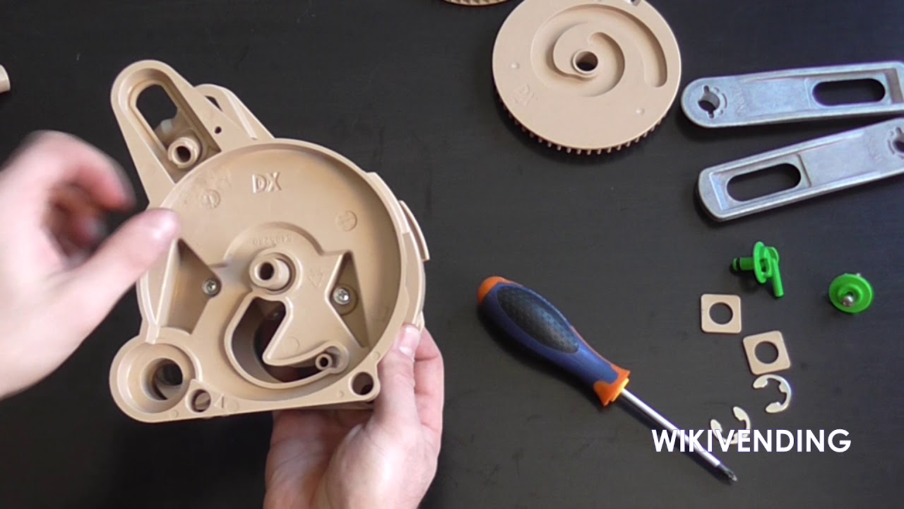 Reparación del grupo de cafe Necta Z4000