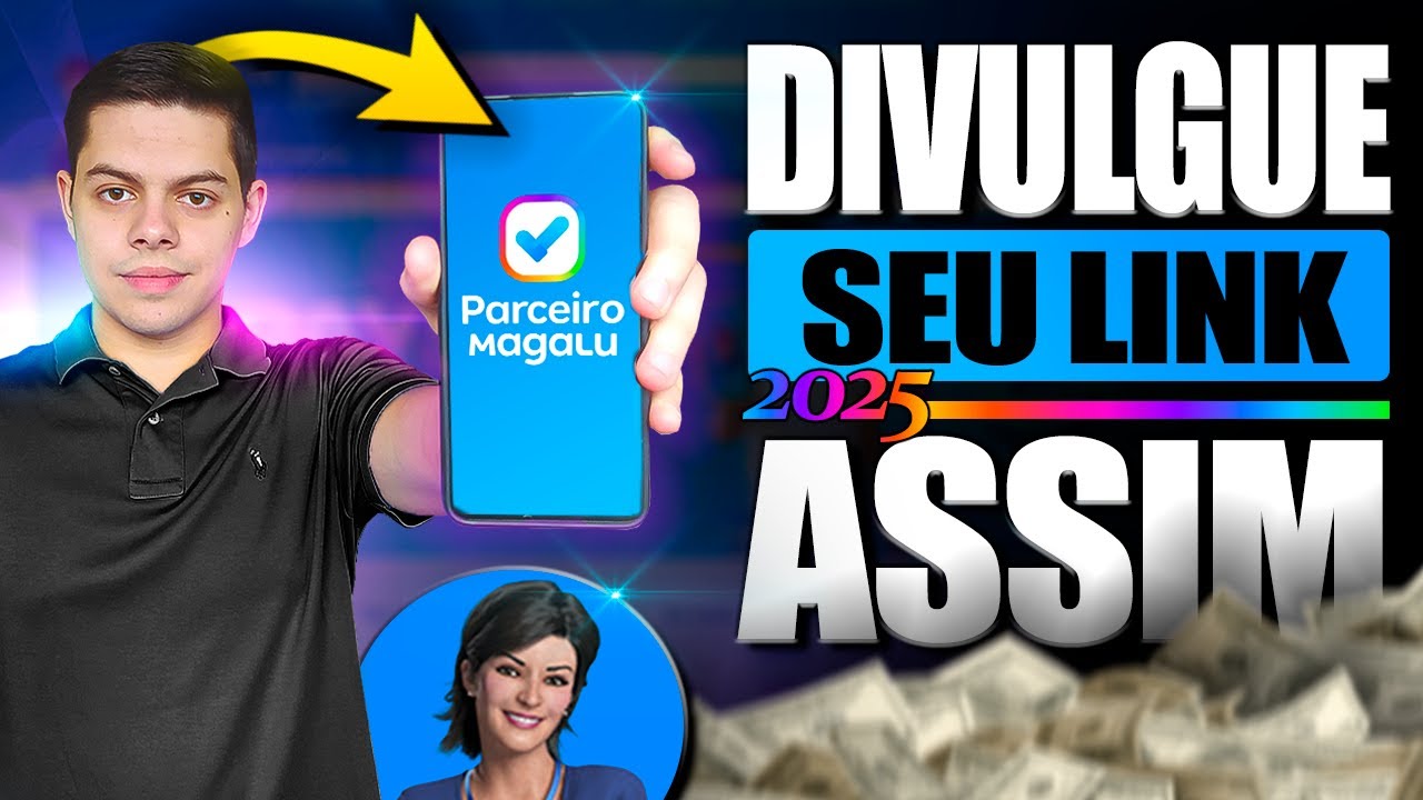 Como Divulgar Link de Afiliado Magazine Luiza | Divulgue Grátis | Afiliado Magalu
