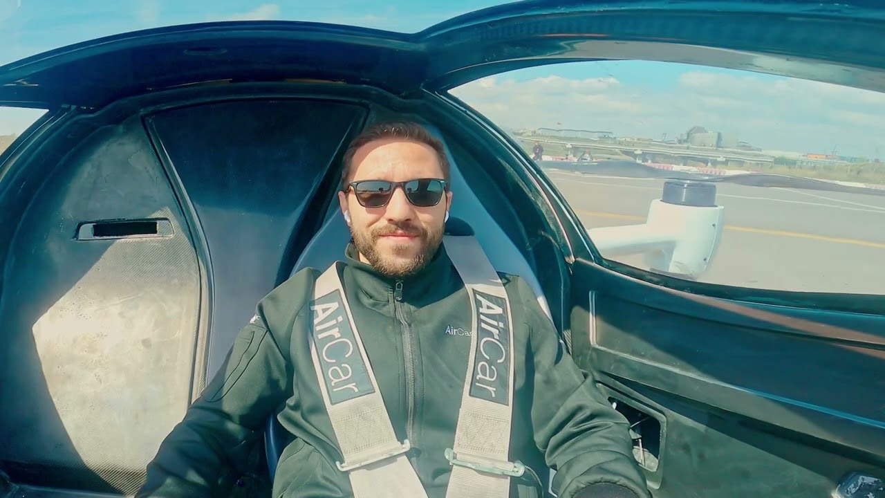 AirCar Pilotlu Test U&ccedil;uşu / AirCar Piloted Test Flight
