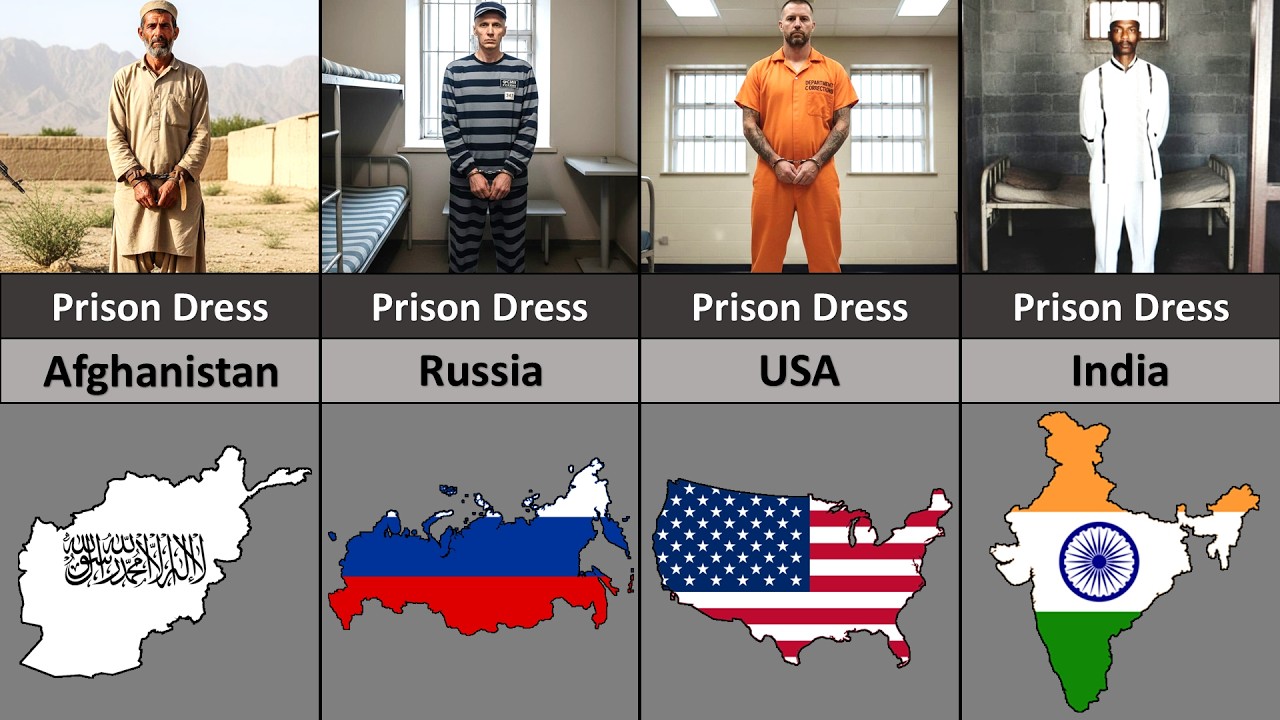Prison Dress In Every Country of The World