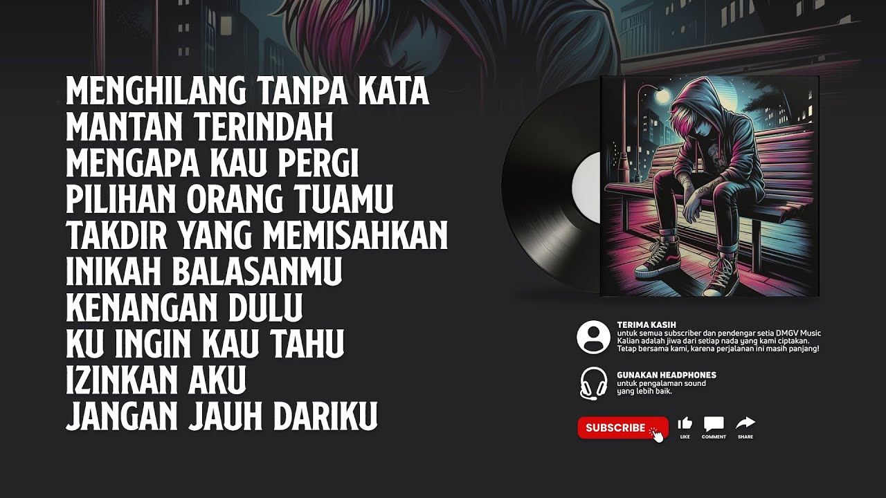 [Part 2] TAKDIR YANG MEMISAHKAN Full Album #dmgvmusic #emoraprock
