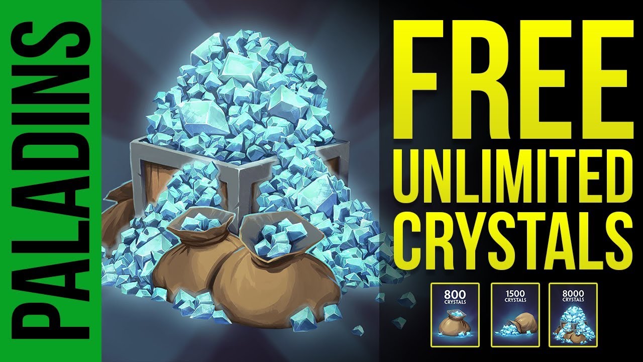 How to Get FREE UNLIMITED CRYSTALS for Paladins 2018 | Paladins PTS