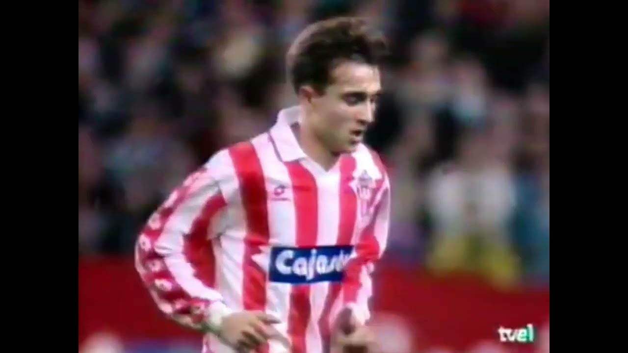 Sporting 2 0 Barcelona - Liga 1993-94