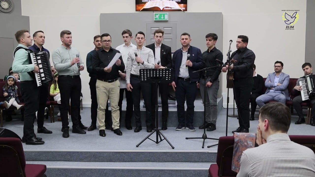 Grupul bărbătesc Betesda Dublin -  Tu, suflete ce-n păcat rătăceşti, vino la Isus! 26 Aprilie 2024