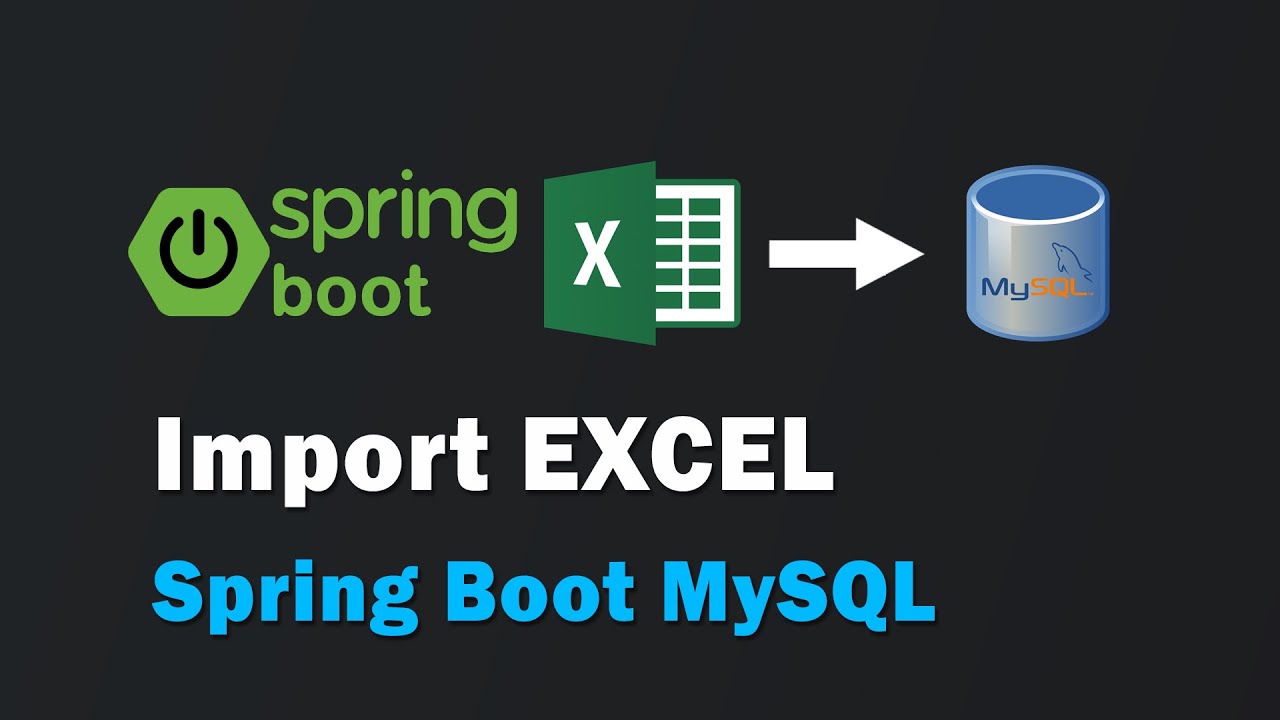 How to import data from Excel file in Spring Boot