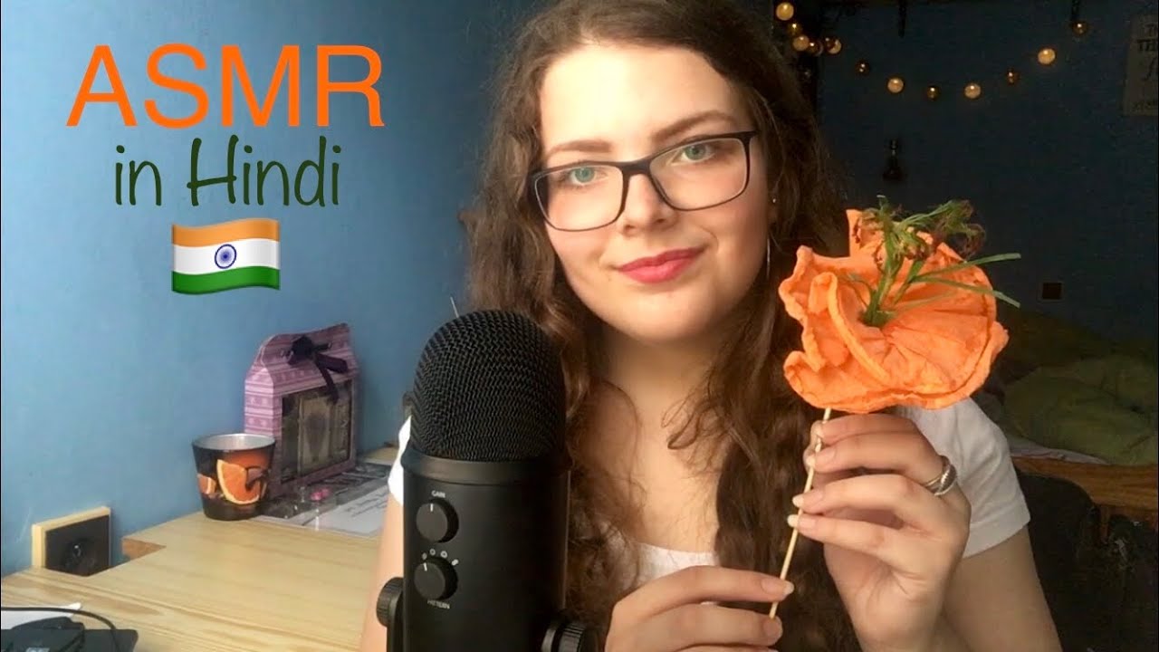 ASMR in Hindi | The Most Beautiful Hindi Words | Czech Girl Trying To Speak Hindi 🧡🤍💚