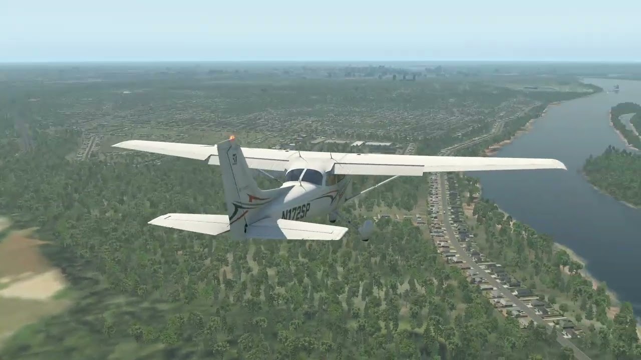 Ottawa Scenic Flight – Cessna 172 Takeoff from Ottawa Airport & Landing at Rockcliffe (X-Plane 11)
