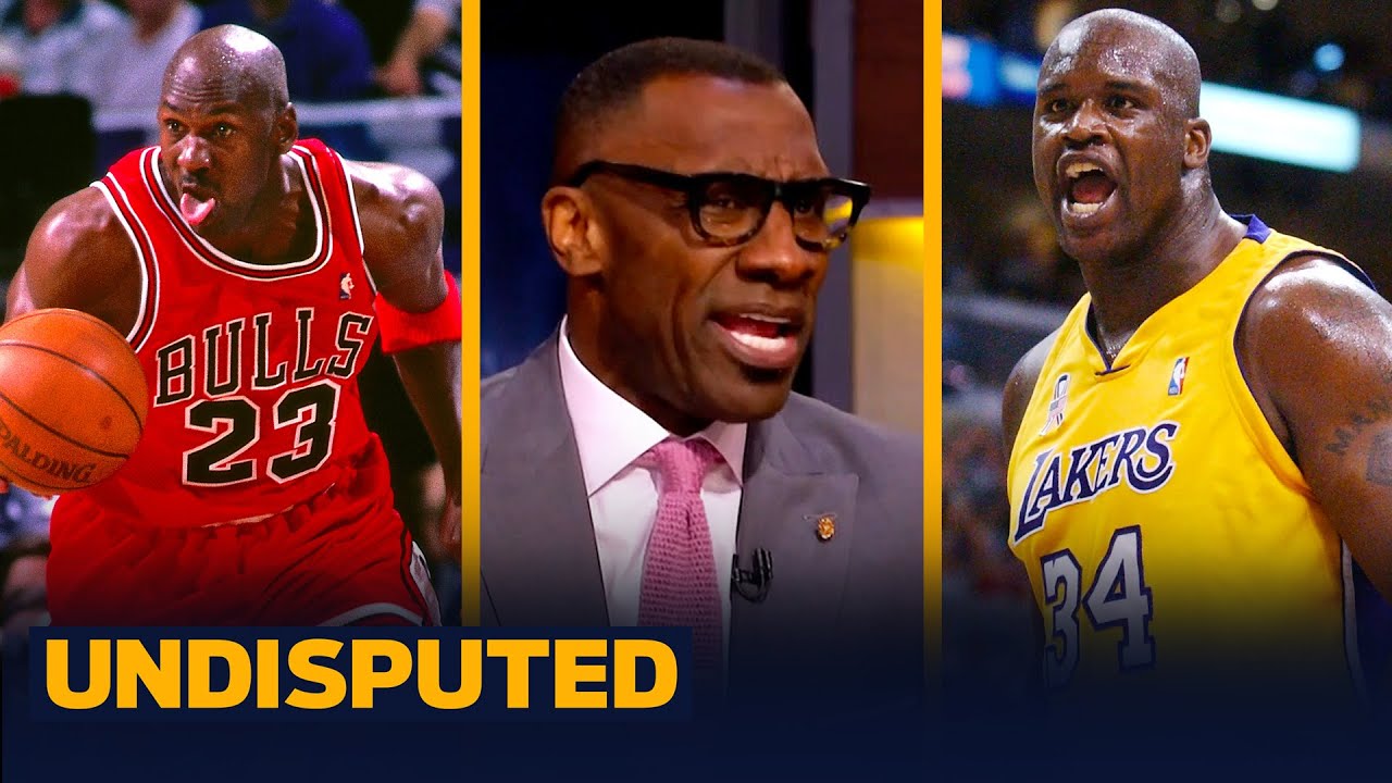 Shannon disagrees with Toni Kukoč that MJ & Shaq would be the 