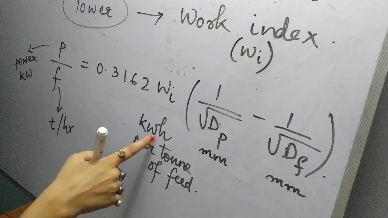 Gate exam- Food technology- XE and XL- Concepts of Milling-Bond's law and numerical