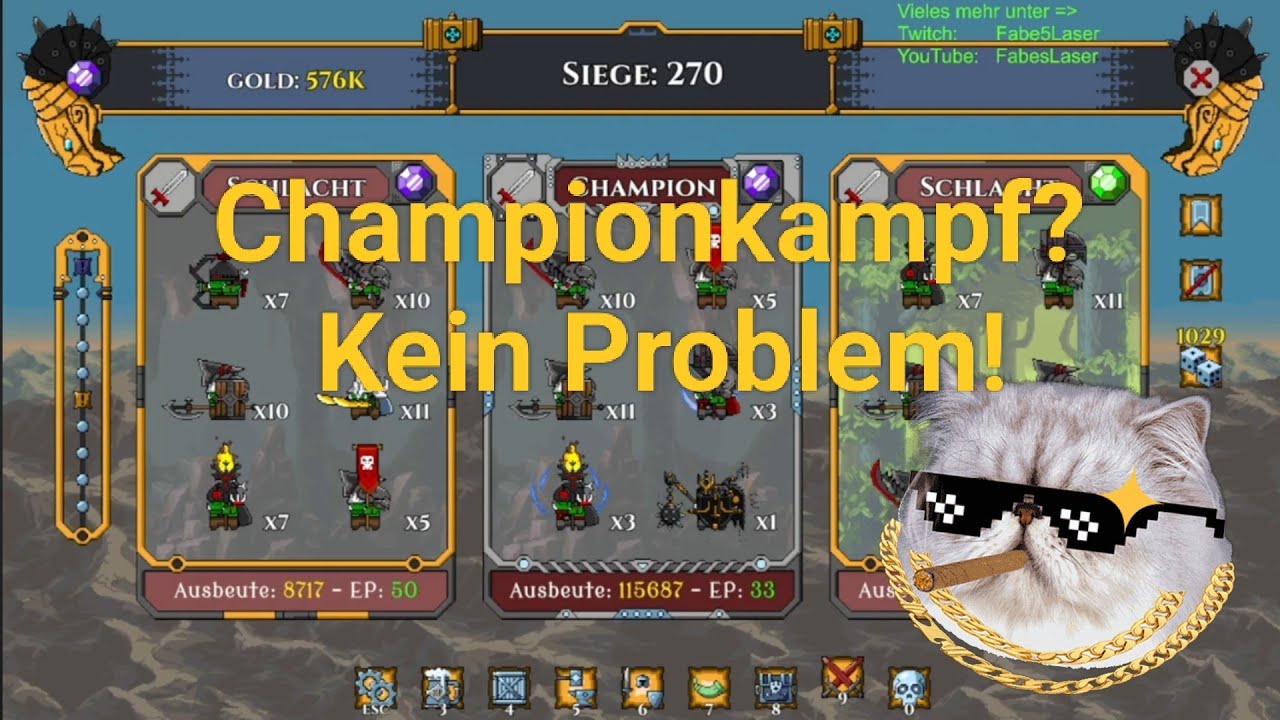 Kleine Einstgellungen großer Effekt/Diese tipps helfen euch zum Sieg/Dwarves: Glory, Death and Loot