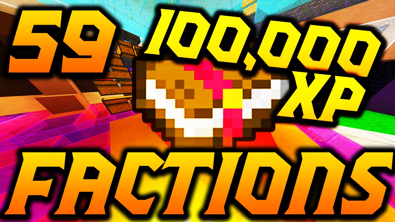 Minecraft Factions VERSUS: Эпизод 59 «100 000 УРОВНЕЙ ОПЫТА В КНИГАХ?!»