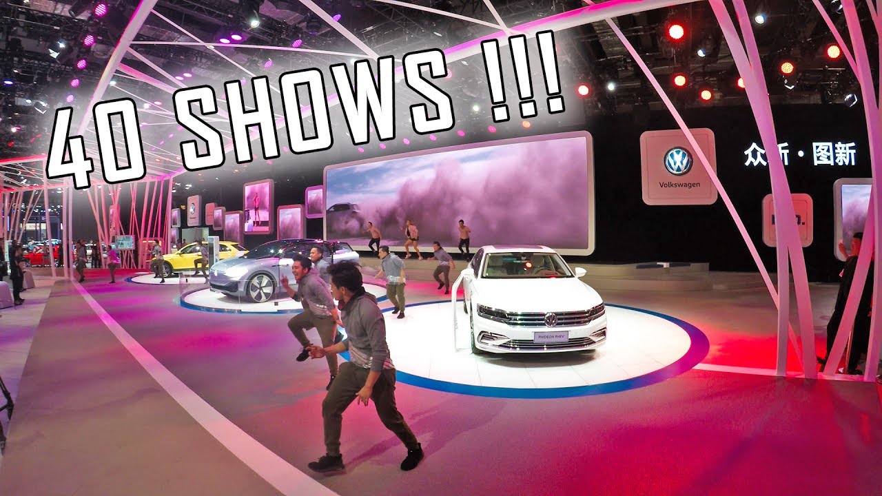 WE DO 40 LIVE SHOWS IN SHANGHAI