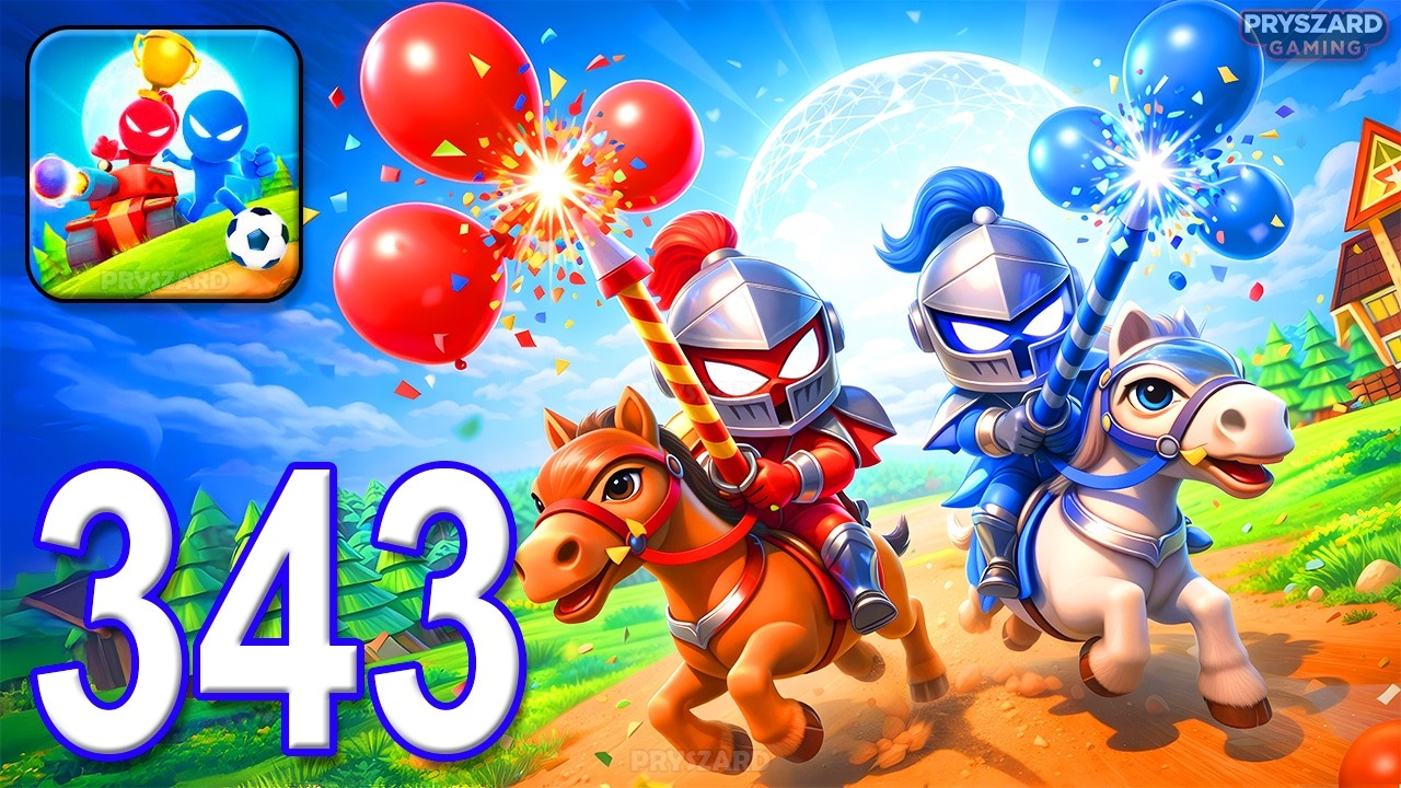 Stickman Party - Gameplay Part 343 Random Funny MiniGames 1 2 3 4 Plyer Free New Update Adventure