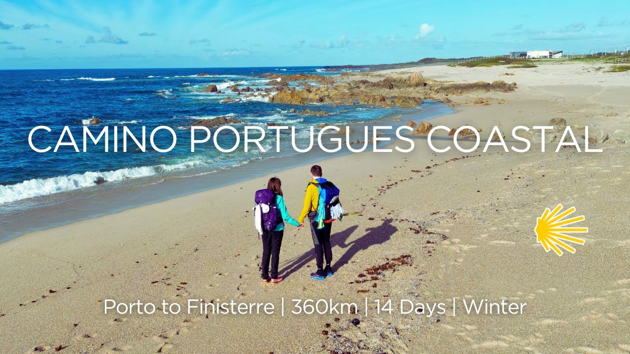Camino de Santiago in December | Portugues Coastal | 4k Scenery