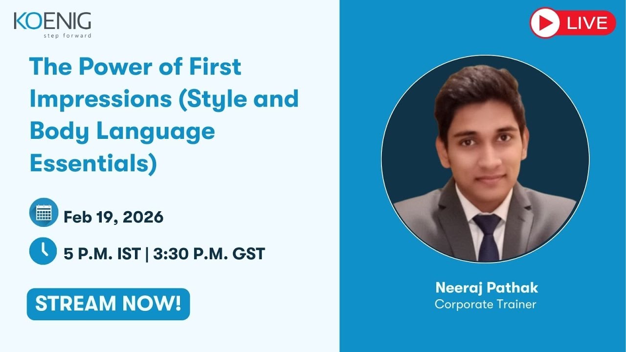 The Power of First Impressions (Style and Body Language Essentials)