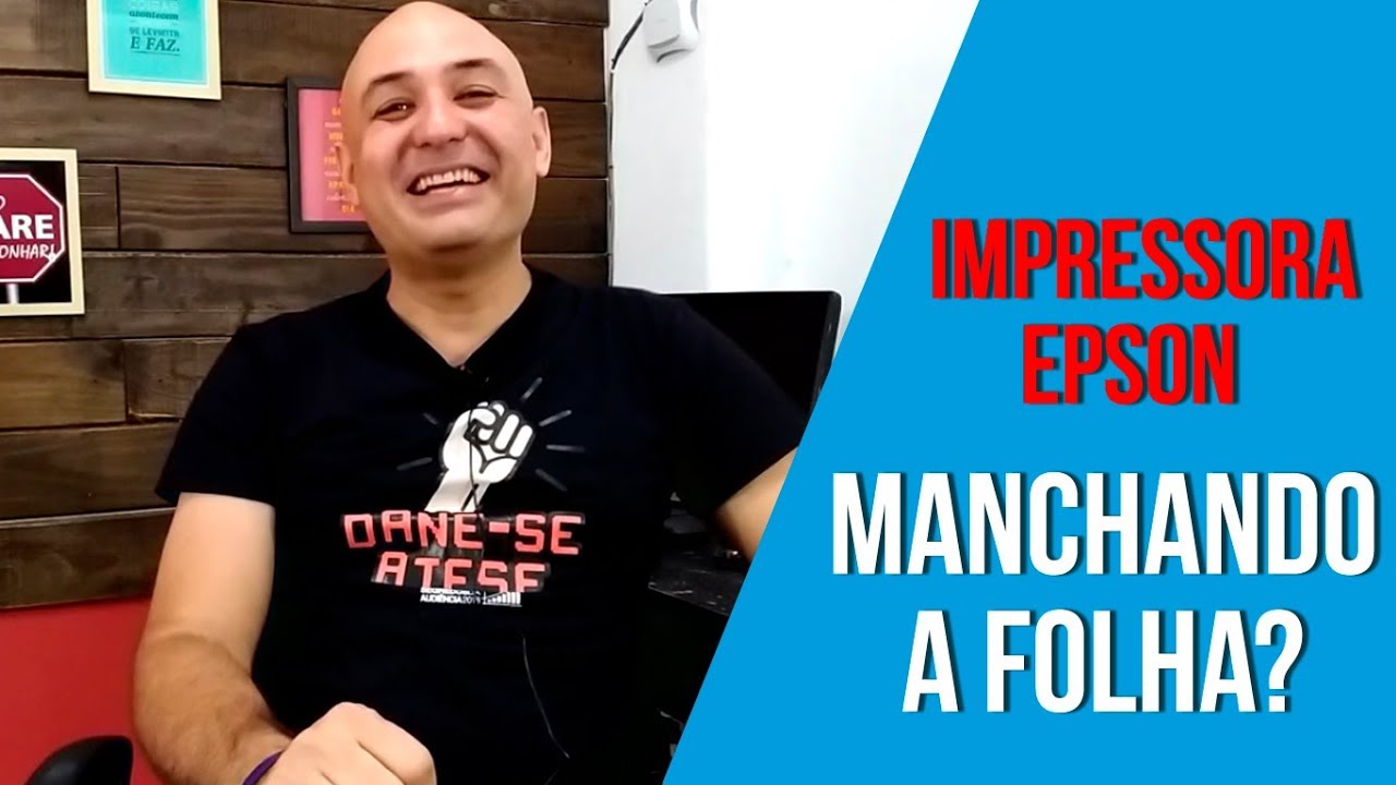 Impressora Epson manchando a folha
