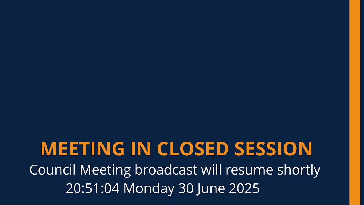 Policy Review Committee Meeting 30 June 2025