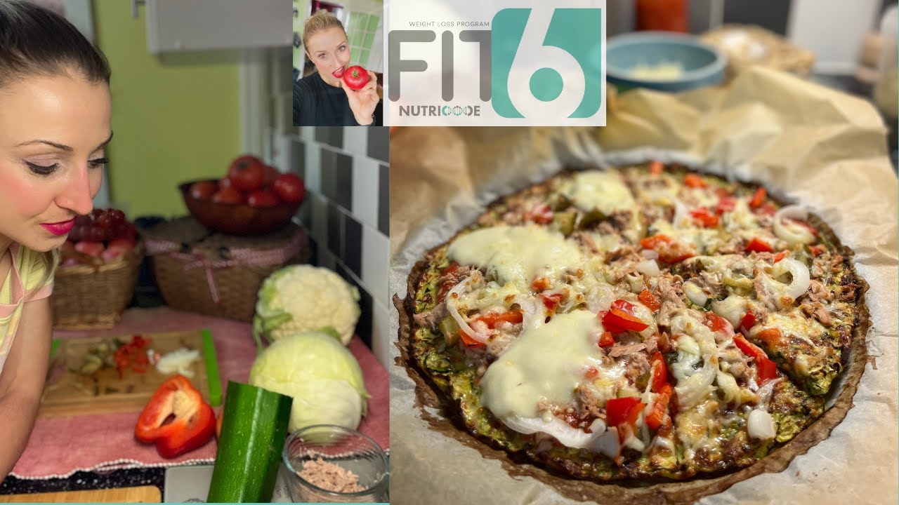 Pizza na spodzie z cukinii. Przepis FIT6 na zdrowszą pizzę!