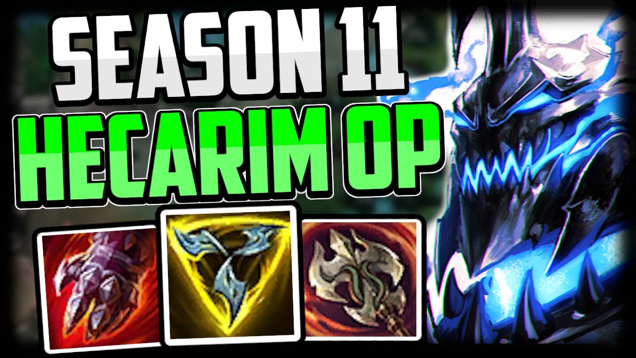 How to Play Hecarim Jungle & CARRY LOW ELO | Best Build & Runes - Hecarim Commentary Guide