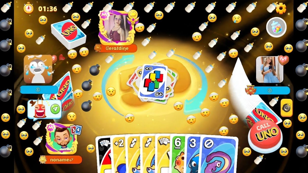 🍼🥺💣 CRY BABY!🍼🥺💣 | UNO GW X1000 + Wild (Discard All)