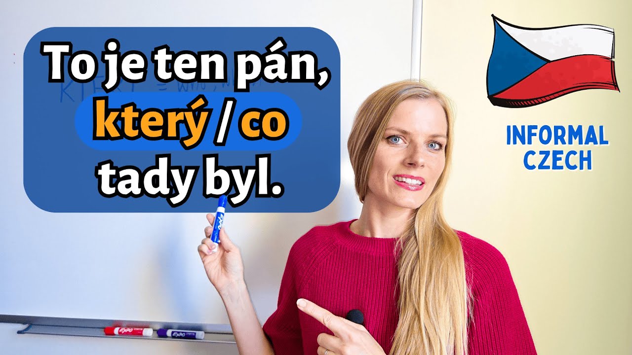 When Czechs Say CO Instead of KTERÝ 🗣️ Informal 🇨🇿