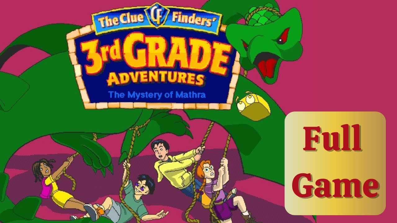 The ClueFinders 3rd Grade Adventures: The Mystery of Mathra - Full Gameplay/Walkthrough (Longplay)