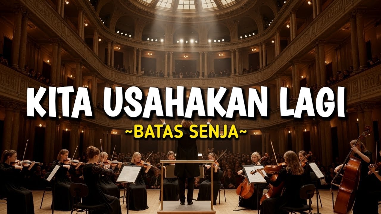 Kita Usahakan Lagi - Batas Senja | Orchestra | Slurr Cover (Official Lyric Video)