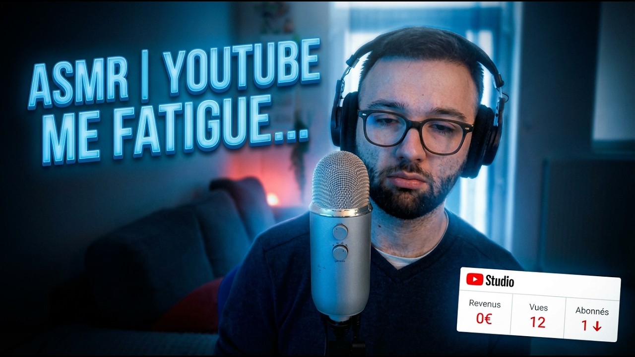 14 ANS sur YouTube et je gagne 0€... (ASMR Confidences)