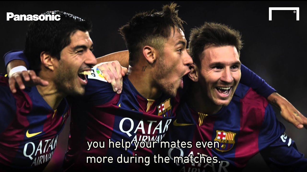 Neymar discusses his relationship with Messi and Suarez