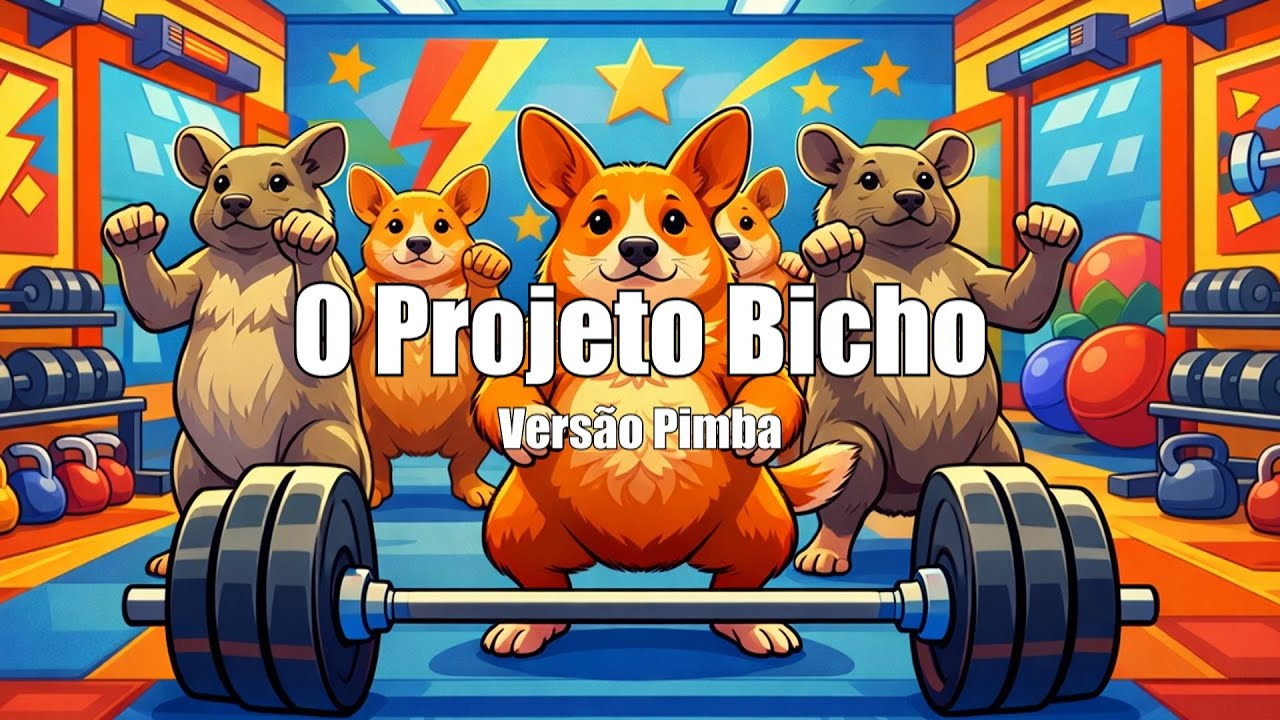 O Projeto Bicho | Versão Pimba (AI Song) LYRIC VIDEO