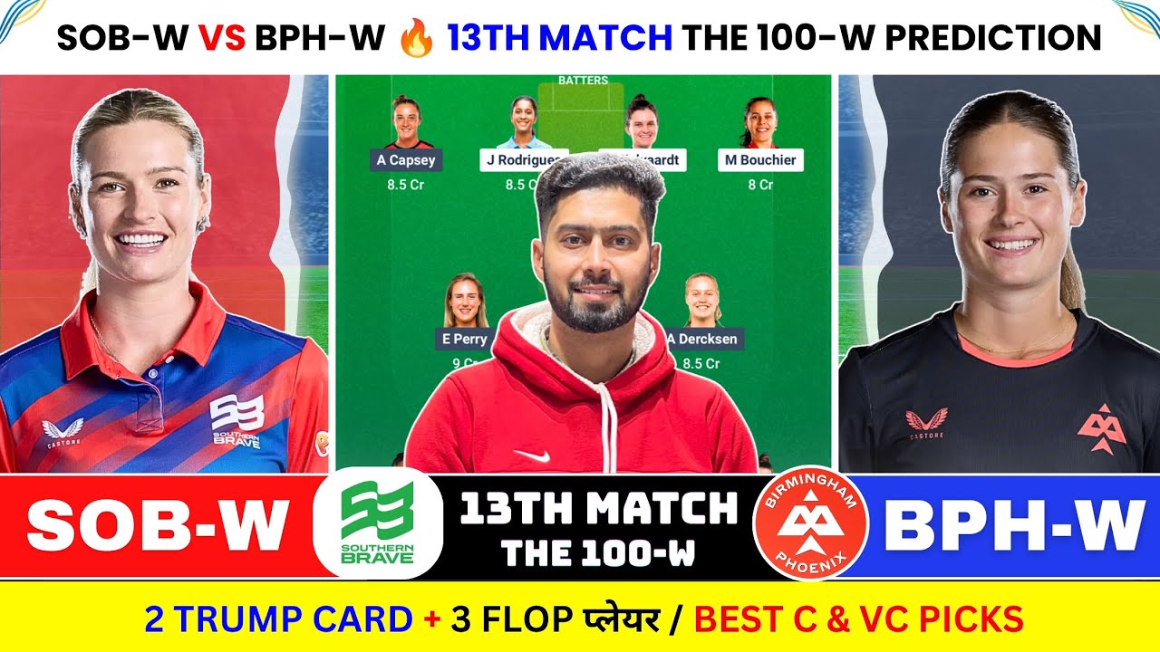 SOB-W vs BPH-W Dream11 Prediction, SOB-W vs BPH-W Dream11 Team, SOB-W vs BPH-W Match Prediction 