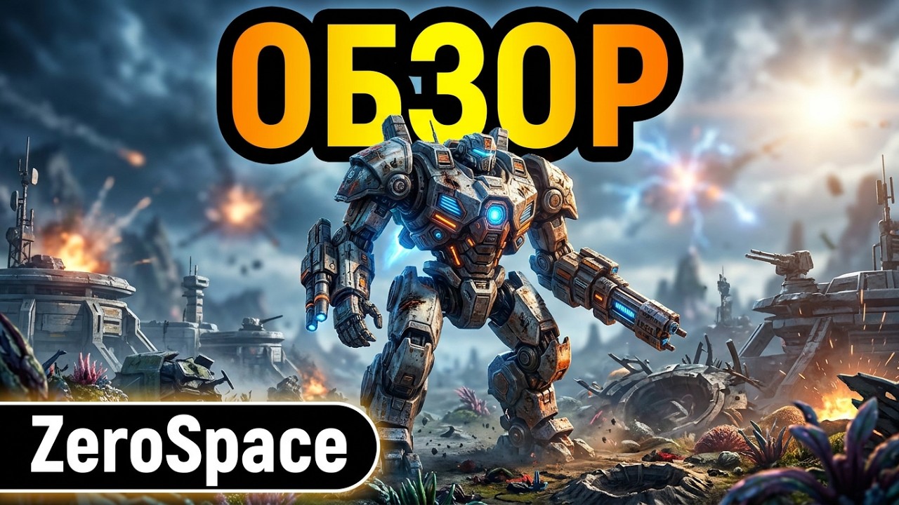 Обзор ZeroSpace. Релиз. Разбираемся в новой RTS. Провал или нет?