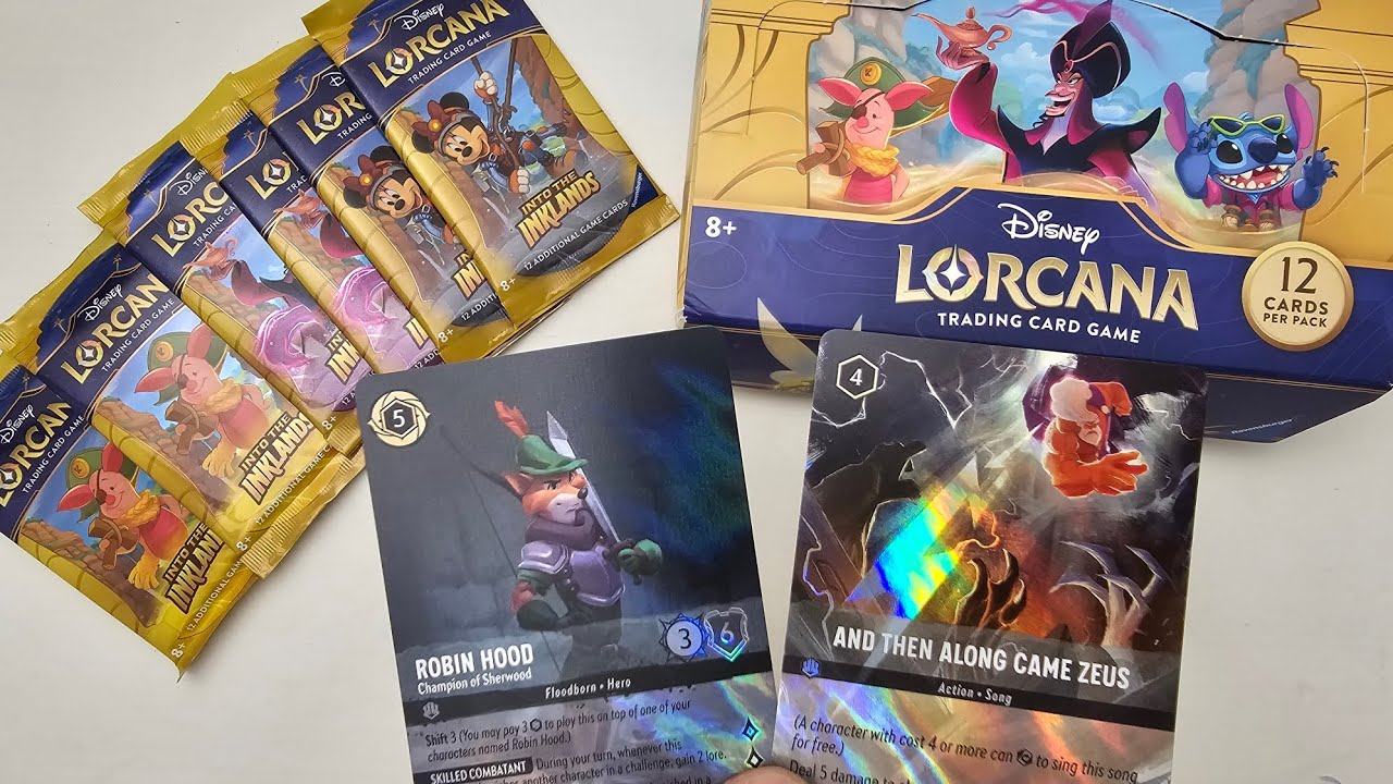 TWO ENCHANTED CARD ONE BOX - Disney Lorcana - Into the Inklands