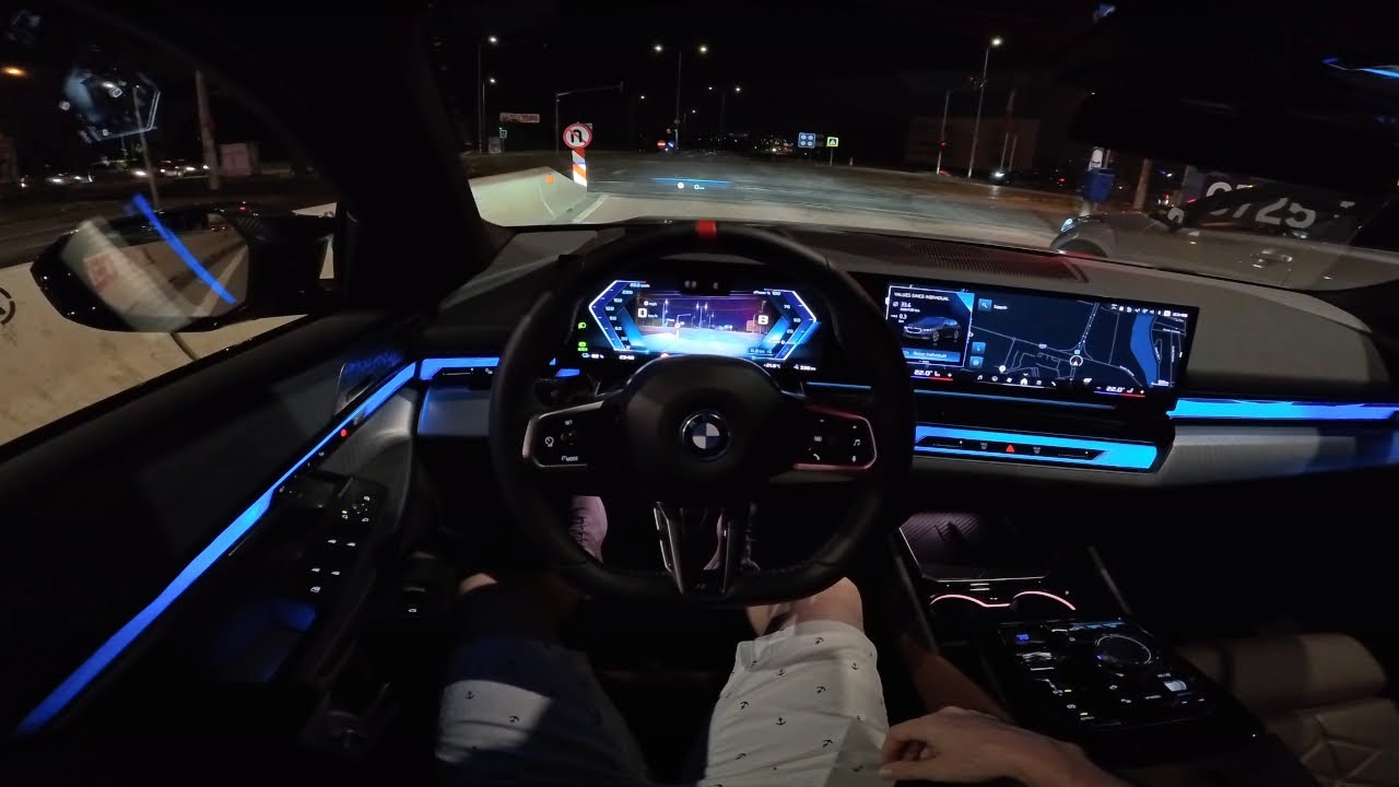 BMW i5 M60 Night Drive