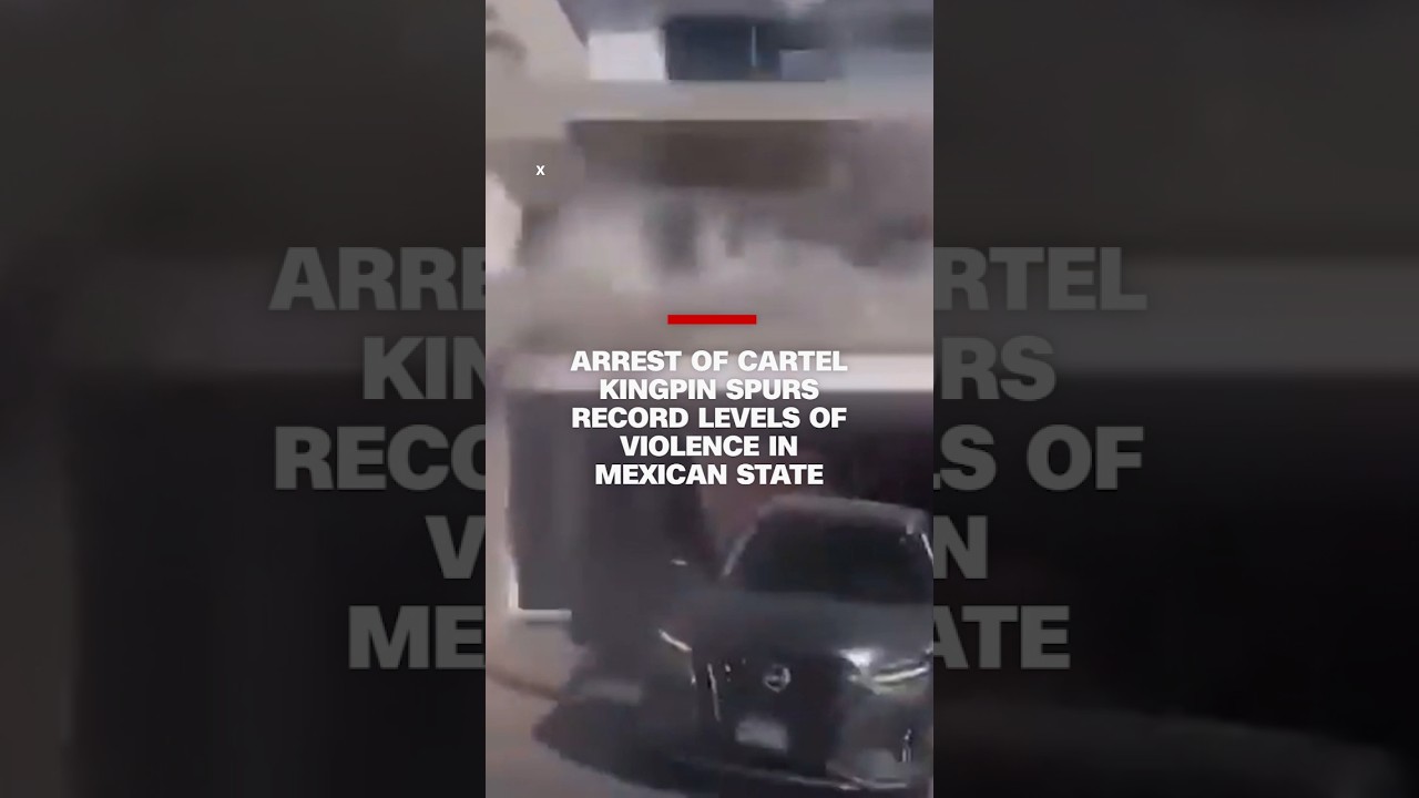 Arrest of cartel kingpin spurs record levels of violence in Mexican state