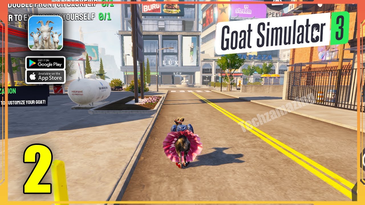 Goat Simulator 3 Mobile Gameplay (Android, iOS) - Part 2