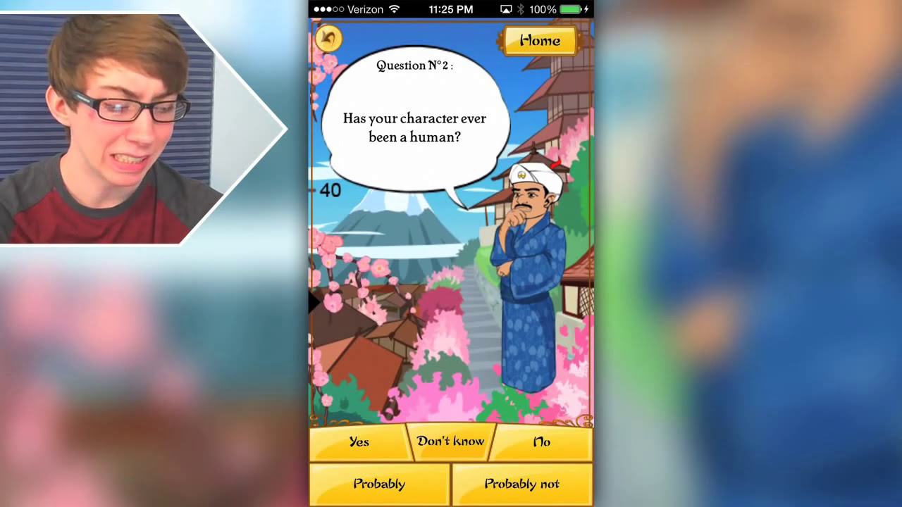 AKINATOR GUESSES MY GIRLFRIEND - Akinator The Genie - Part 5 (iPhone Gameplay Video)
