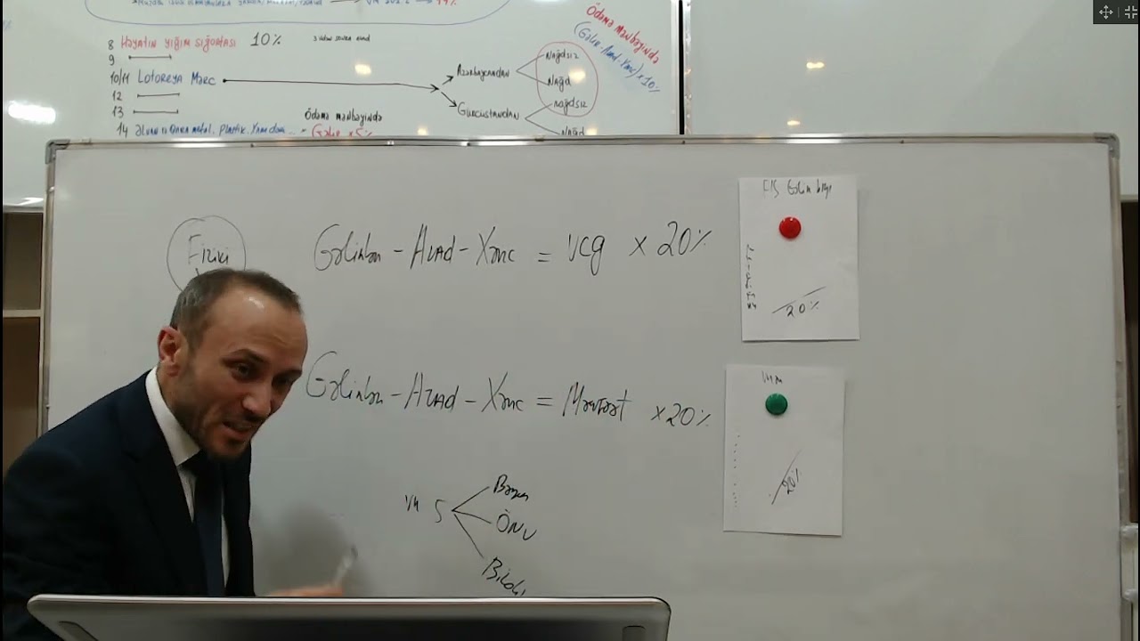 GƏLİR VERGİSİ - dərs 3