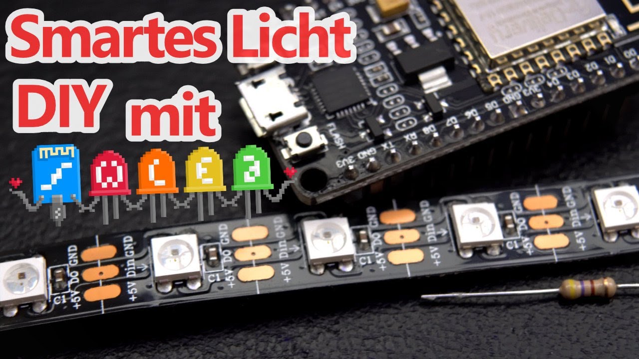 LED Leiste mit WLED ganz einfach selbst bauen!