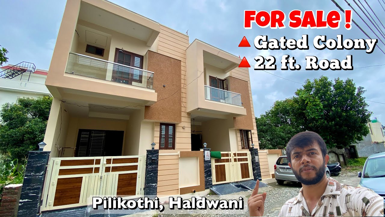Duplex in Gated Colony, Haldwani - Shriji Vihar Pilikothi 3 BHK Property for SALE ! 22 ft Roads