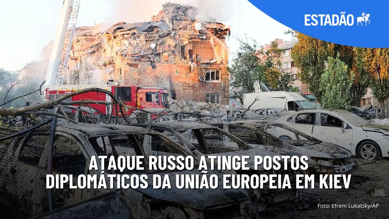 Ataque russo atinge postos diplom&aacute;ticos da Uni&atilde;o Europeia em Kiev