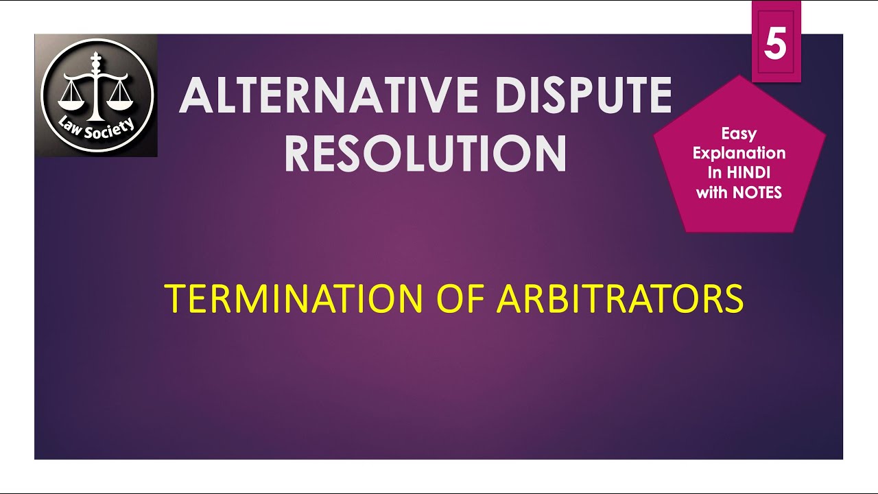 Revocation of Arbitrators
