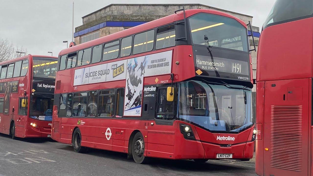FRV: Route H91 - Hammersmith to Hounslow West Station | VWH2279 (LK17CZF)