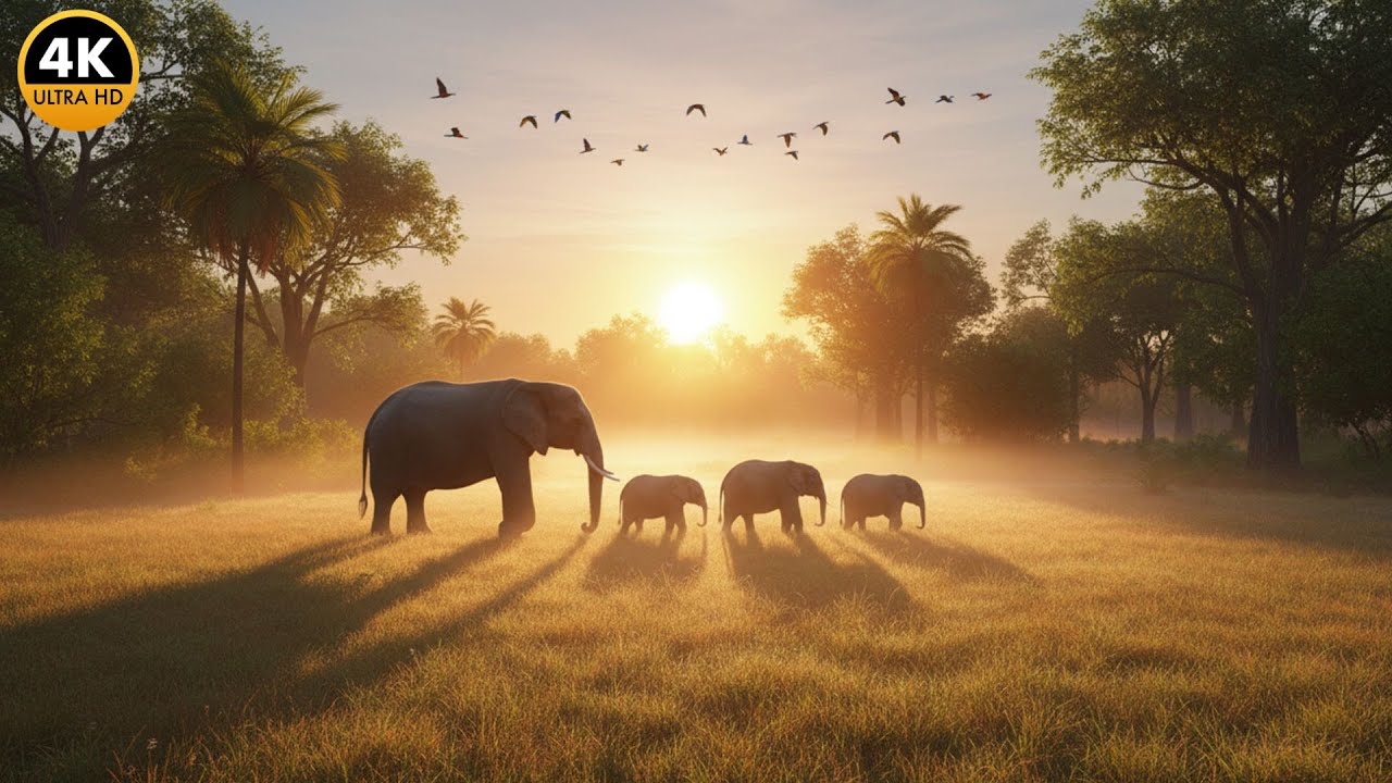 Animals of Amazon 4K: Colorful Birds & Hidden Wildlife in Relaxing Nature Scenes