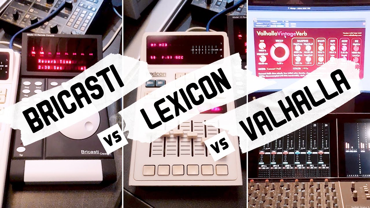 🔴 Reverbs : Hardware VS Valhalla VintageVerb