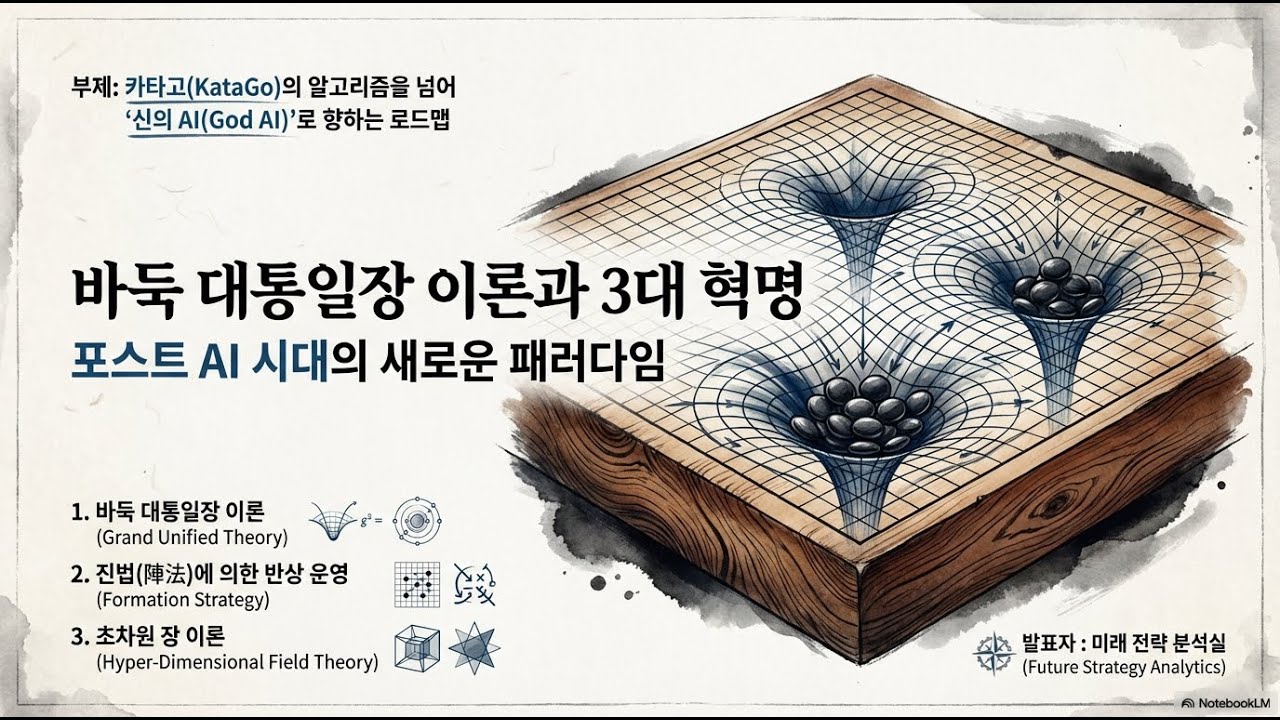 바둑 대통일장 이론  AI는 왜 아직 바둑을 정복하지 못했는가